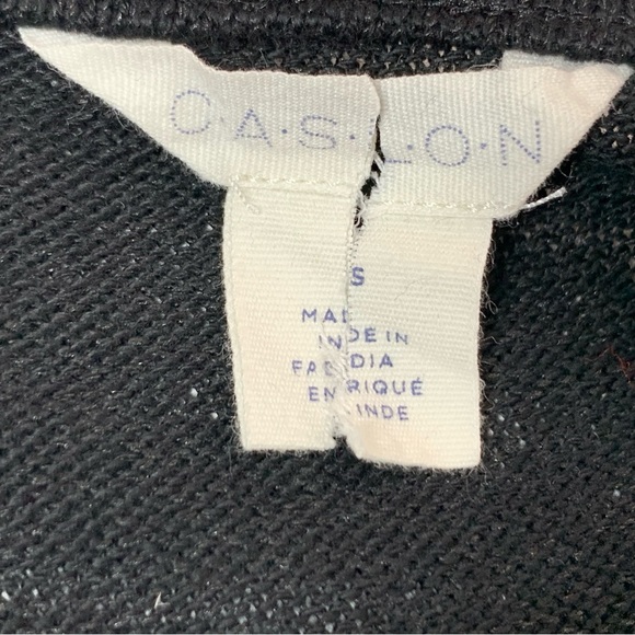 Caslon Surplice Tie Waist Jumpsuit in Black - Picture 10 of 12